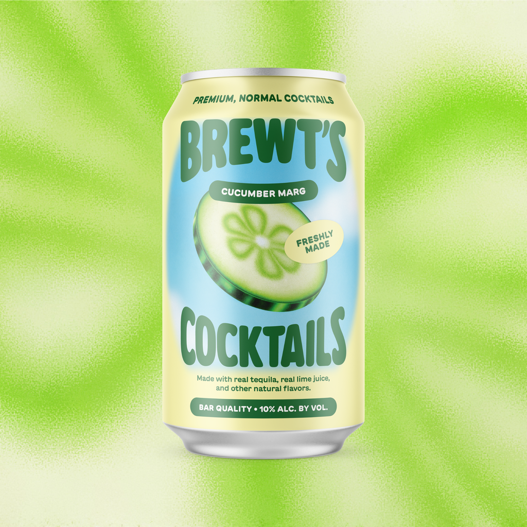 Brewt's Cucumber Margarita 4 Pack