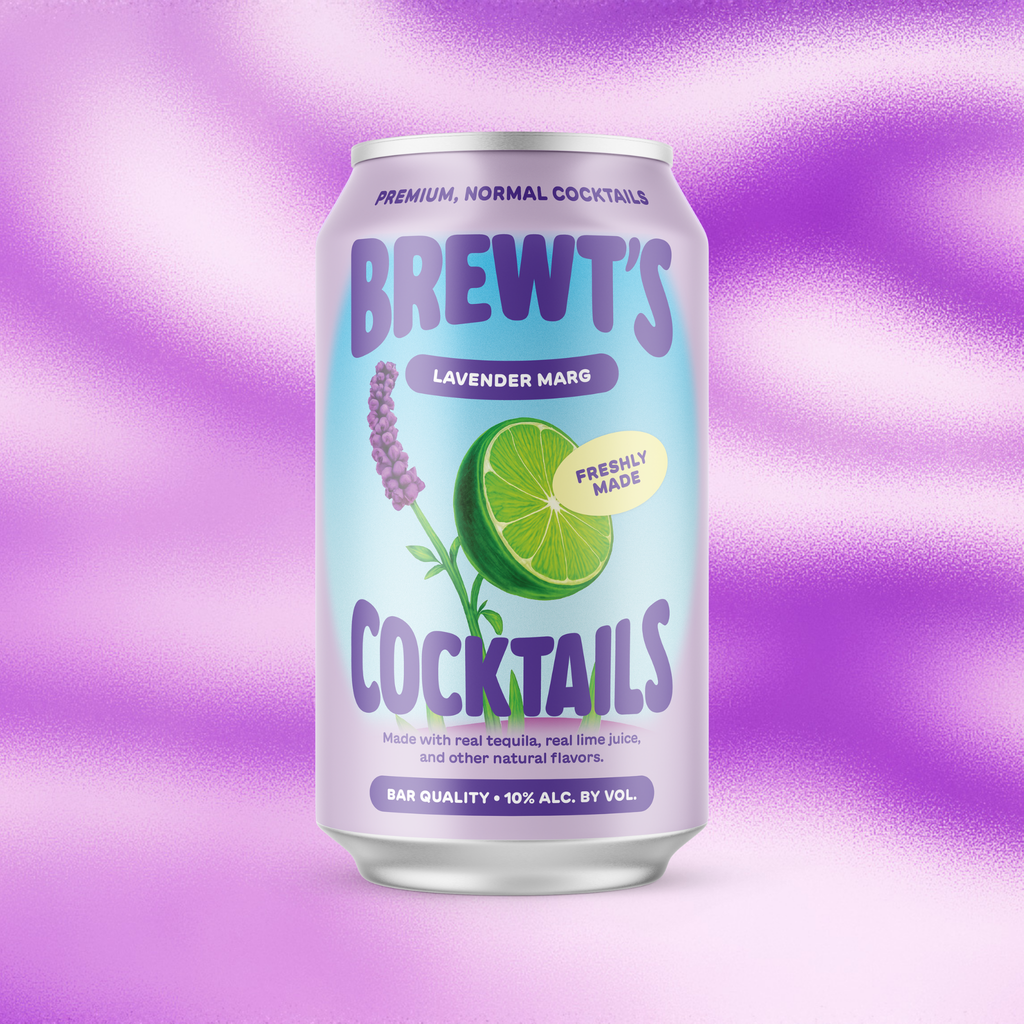 Brewt's Lavender Margarita 4 Pack