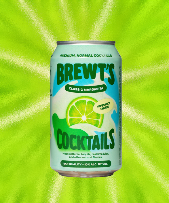 Brewt's Classic Margarita 4 Pack