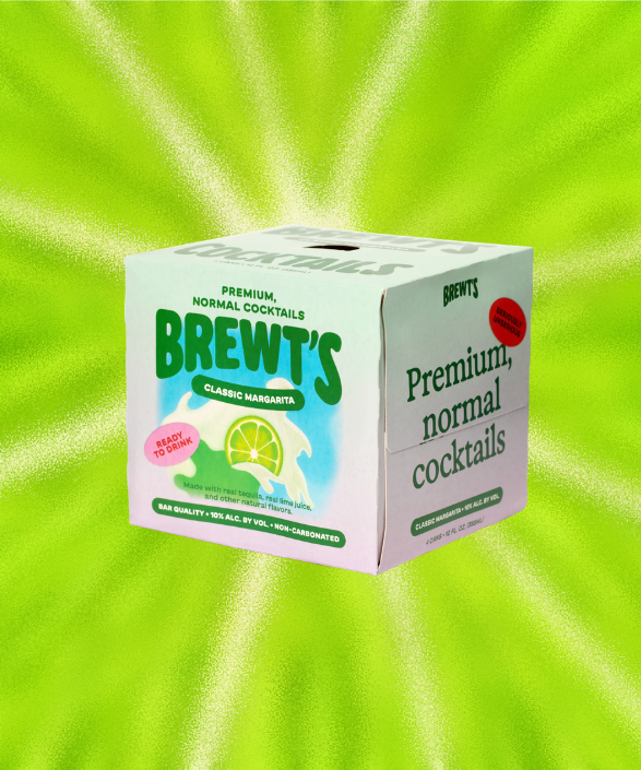 Brewt's Classic Margarita 4 Pack