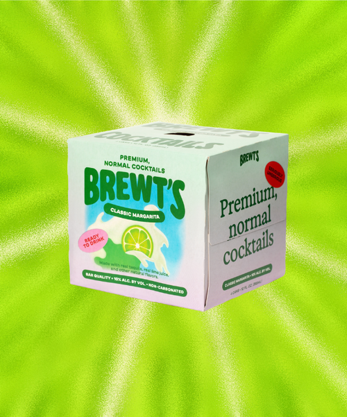 Brewt's Classic Margarita 4 Pack