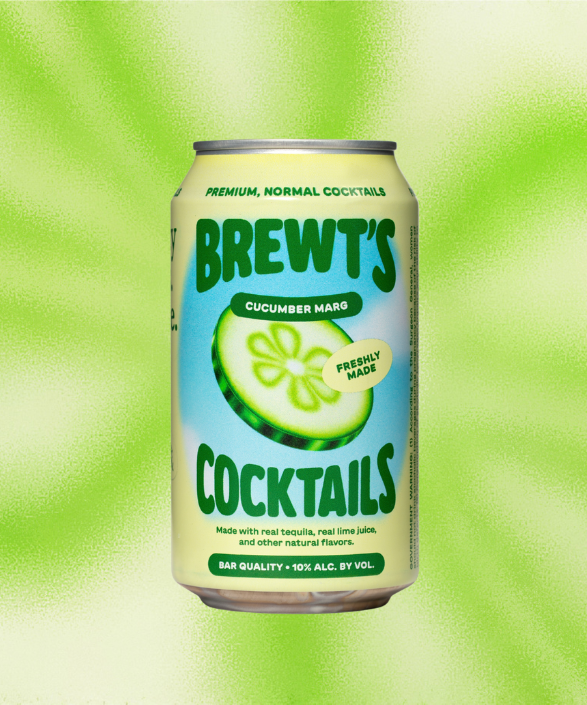 Brewt's Cucumber Margarita 4 Pack