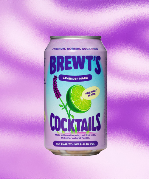 Brewt's Lavender Margarita 4 Pack